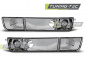 Preview: Upgrade Klarglas Frontblinker / Nebelscheinwerfer-Dummy für VW Golf 3 91-97 / Vento 92-98 chrom